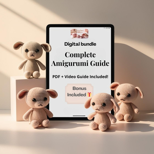 Amigurumi Starter Kit + 4  Bonus Pattern