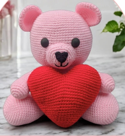 new - teddy bear in love -   Available        soon!